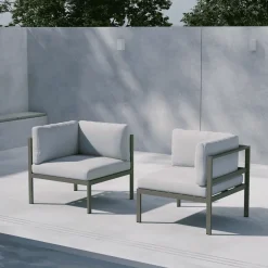 Hot Nohr Loungeset Lasheka Hoekmodule, kleur Beige/ Bruin