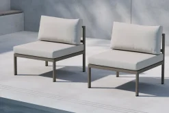 Best Nohr Loungeset Lasheka Middenmodule, kleur Beige/Bruin