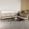 Hot Nohr Loungeset Pamella Met bank en tafel, kleur Zand