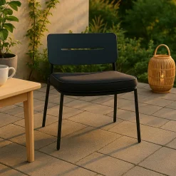 Nohr Loungestoel Adon Staal