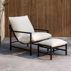 Online Nohr Loungestoel Antrone Met hocker