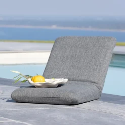 Hot Nohr Loungestoel Basilio kleur Grijs Zwart