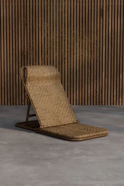 Outlet Nohr Loungestoel Jaimee Rattan Bruin