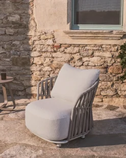 Discount Kave Home Loungestoel Osani kleur Beige/Taupe