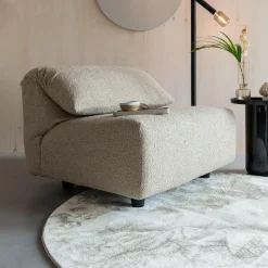 Discount Zuiver Loveseat Wings Bouclé Caramel