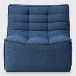 Clearance Ethnicraft Modulaire Bank N701 1-zits, 80cm