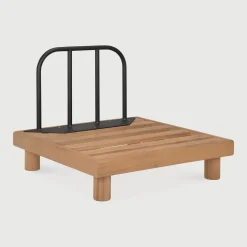 Outlet Ethnicraft Modulaire Loungebank Monocle 1-zits, Teakhout Naturel