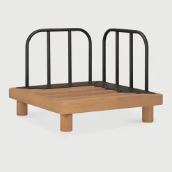 Outlet Ethnicraft Modulaire Loungebank Monocle Hoek, Teakhout Naturel