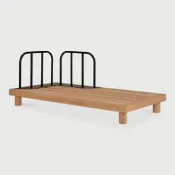 Best Ethnicraft Modulaire Loungebank Monocle Lounge met Arm, Teakhout Naturel