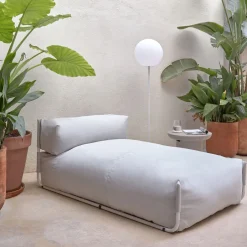 Outlet Kave Home Modulaire Outdoor Bank Square Chaise Longue