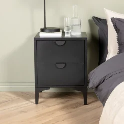 Clearance Nohr Nachtkastje Danyella met 2 laden, Metaal