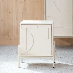 Zuiver Nachtkastje Faces Eikenhout, 45 x 35cm