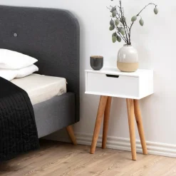 Discount Bendt Nachtkastje Isaac Wit