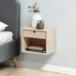 New Bendt Nachtkastje Mimi met 1 lade, 33cm Eiken