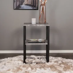 Best Nohr Nachtkastje Ram Betonlook, 45 x 30cm