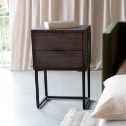 ZILT Nachtkastje Yasmijn Teakhout, 40 x 30cm