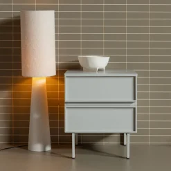 Best WOOOD Nachtkastje/Ladekast Tours Met 2 laden, kleur Zand