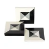 Sale Richmond Interiors Onderzetter Louel Resin, Set van 4 stuks