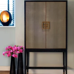 Discount Richmond Interiors Opbergkast Bloomingville Eikenhout, 182 x 97cm Goud