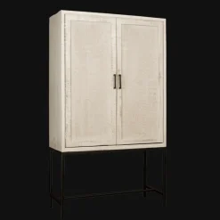 Online RENEW Opbergkast Carini Hout en Webbing, 190 x 110cm