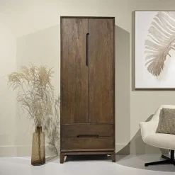 Livingfurn Opbergkast Cortez Mangohout, 200 x 75cm