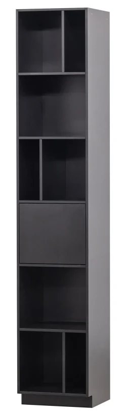 Hot WOOOD Opbergkast Finca Mat zwart, 210 x 40cm