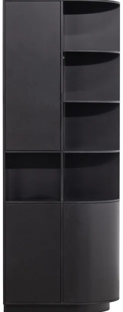 Discount WOOOD Opbergkast Finca Mat zwart, 210 x 78cm