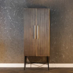 New Richmond Interiors Opbergkast Ironville 75 x 182cm, kleur Goud