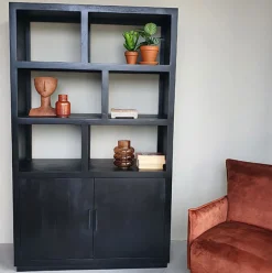 New Livingfurn Opbergkast Jaxx Mangohout, 200 x 120cm