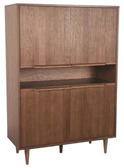 Hot LABEL51 Opbergkast Jule Eiken, 158 x 110cm