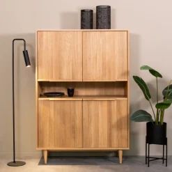 Hot LABEL51 Opbergkast Jule Eiken, 158 x 110cm