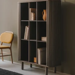 New Kave Home Opbergkast Mailen Essenhout, 140 x 110cm