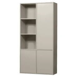 Online WOOOD Opbergkast Meggy 215 x 108cm, kleur Dust