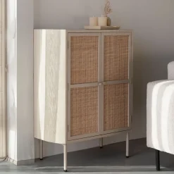 Online ZILT Opbergkast Meja Rattan, 100 x 80cm