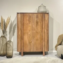 Hot Livingfurn Opbergkast Salano Mangohout, 150 x 115cm