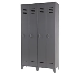 Hot WOOOD Opbergkast Stijn Steel grey