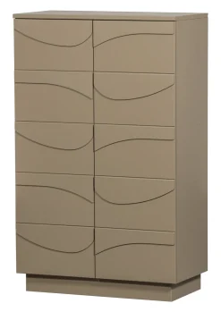 Outlet WOOOD Opbergkast Teo 116 x 72cm, kleur Mud