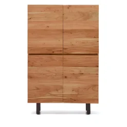 Clearance Kave Home Opbergkast Uxue Acaciahout, 155 x 100cm
