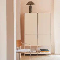 Kave Home Opbergkast Vedrana 160 x 98cm, kleur Wit