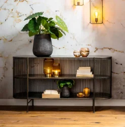 Online Light & Living Open Dressoir Yinthe Metaal 149cm