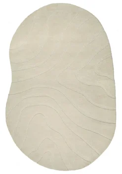 New LABEL51 Organisch Vloerkleed Goa kleur Zand