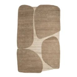 Clearance By-Boo Organisch Vloerkleed Iwa 190 x 290cm Bruin