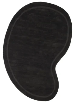 Clearance LABEL51 Organisch Vloerkleed Mody kleur Antraciet