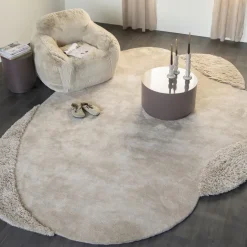 Outlet By-Boo Organisch Vloerkleed Praia 235 x 345cm, kleur Beige