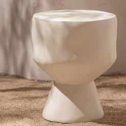 Online WOOOD Organische Bijzettafel Aur 40cm, kleur Naturel