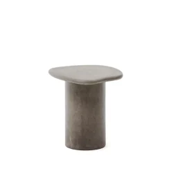 Best Kave Home Organische Bijzettafel Macarella Beton