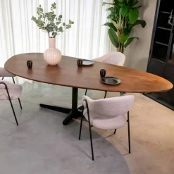 Outlet LABEL51 Organische Eettafel Rosie l Mangohout Nature