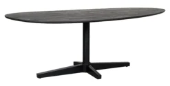 Hot LABEL51 Organische Eettafel Rosie Mangohout Zwart