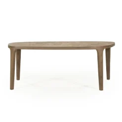 Hot Eleonora Organische Eettafel Taylor Mangohout Bruin