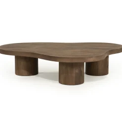 Outlet Eleonora Organische Salontafel Charlie Mangohout, 130 x 100cm